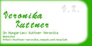 veronika kuttner business card